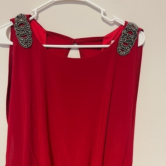 XSCAPE red dress , holiday,Christmas - Picture 4 of 8